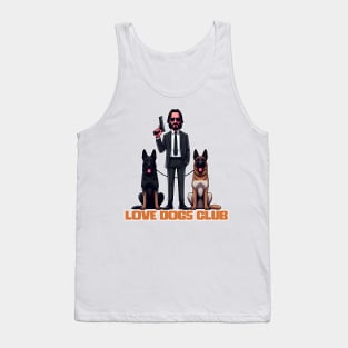 LOVE DOG (Gun) CLUB Tank Top